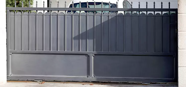 Metal Driveway Gate Installation Newton